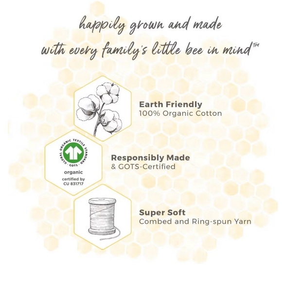 NWT Burt's Bees 100% Organic Jersey Cotton White Standard Fitted Bassinet Sheet - Picture 4 of 7